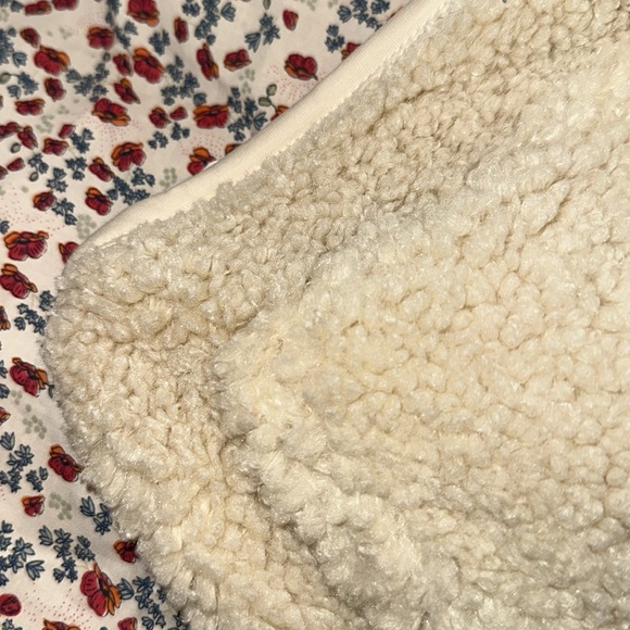 Long sleeve fleece toddler jacket (Creamy Beige) (18-24months) - Picture 5 of 5